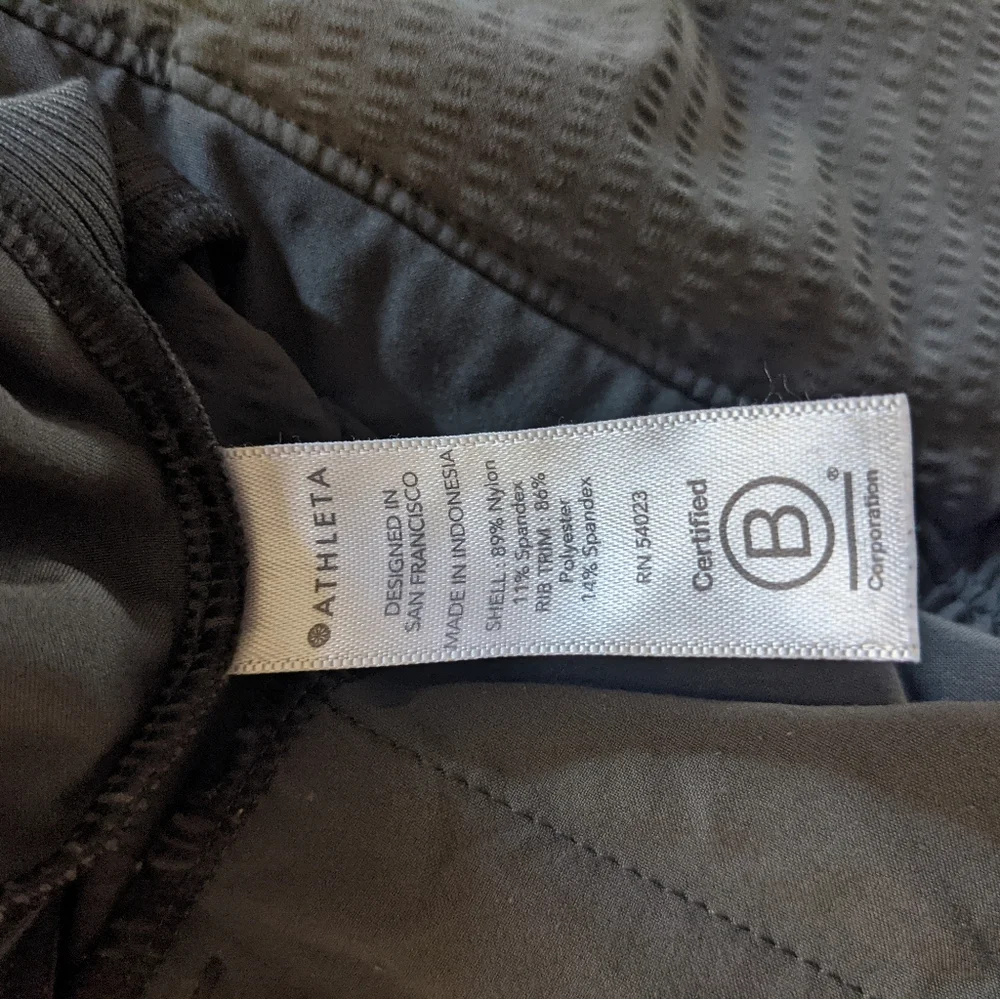 ATHLETA Brooklyn Tech Jogger Olive Green Size 8 - Picture 5 of 6